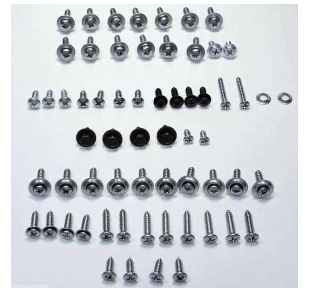 Screw Kit: 67 - 81  Camaro or  Firebird (Choose year)